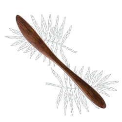 Hand-crafted Wooden Spatula - Herbs & Heart - Natural Australian Skincare